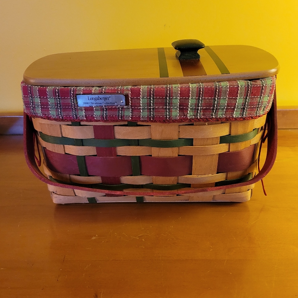 2008 Longaberger Christmas Collection Wrap It Up